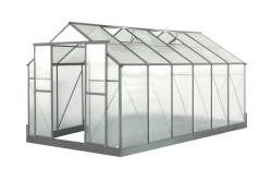 skleník LANITPLAST PLUGIN 8x12 strieborný