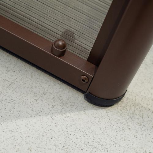 strieška nad dvere LANITPLAST ARCUS 160/70 hnedá