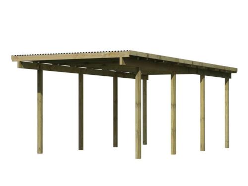 carport KARIBU ECO 2A 62029