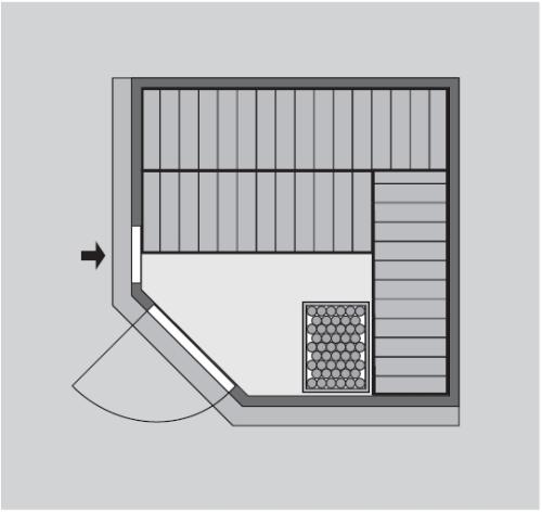 fínska sauna KARIBU JARIN (71360)