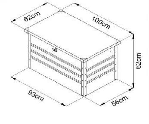 úložný box LANITPLAST SMALL 300 - II.jakost