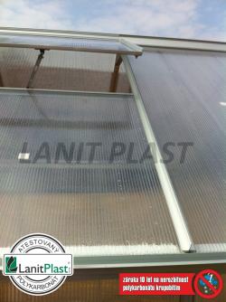 skleník Lanit Plast 6x8 - 5000délka 257 cm, set ze základnou