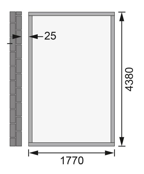 drevený domček KARIBU WANDLITZ 5 (73075) terragrau