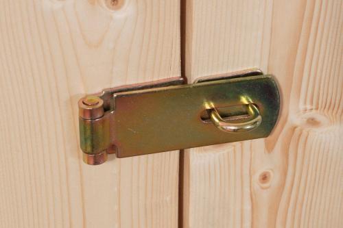 drevený domček KARIBU ASKOLA 3 + prístavok 280 cm vrátane zadnej steny (38666) antracit