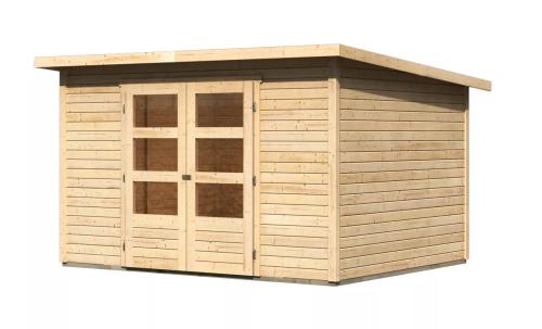 dřevěný domek KARIBU STOCKACH 5 (82982) natur