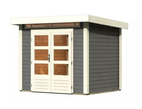 drevený domček KARIBU KANDERN 2 (9226) terragrau