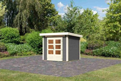 drevený domček KARIBU KANDERN 2 (9226) terragrau