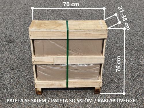 skleník VITAVIA VENUS 2500 čiré sklo 3 mm černý