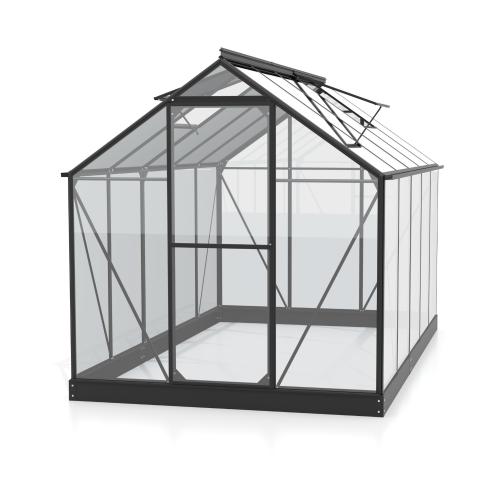 skleník VITAVIA TRITON 6200 čiré sklo 3 mm černý
