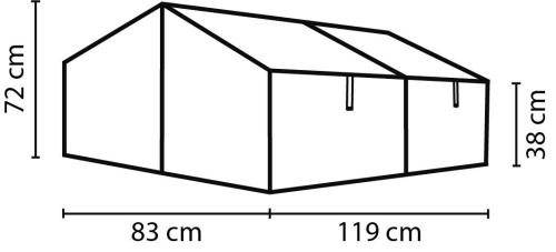 parenisko VITAVIA GAIA JUMBO PC 4 mm čierne