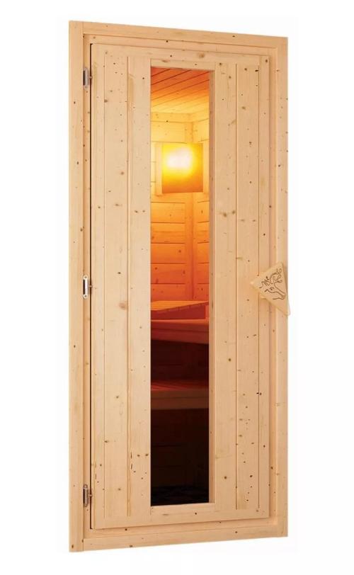 fínska sauna KARIBU HYTTI 3 (93863) natur