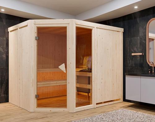 fínska sauna KARIBU FIONA 3 (49442)