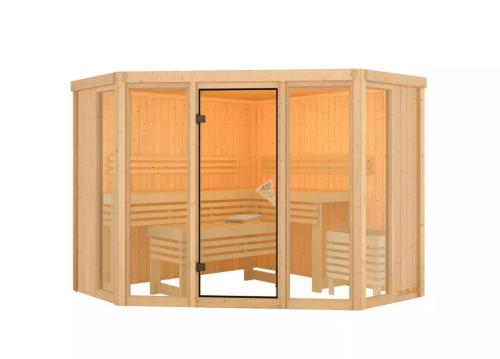 fínska sauna KARIBU ALCINDA (2503)