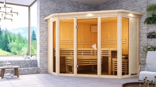 fínska sauna KARIBU ALCINDA (6109)