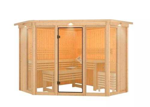 fínska sauna KARIBU ALCINDA (6109)