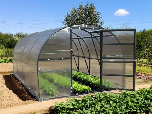 skleník LANITPLAST KYKLOP2 3x4 m PC 6 mm černý