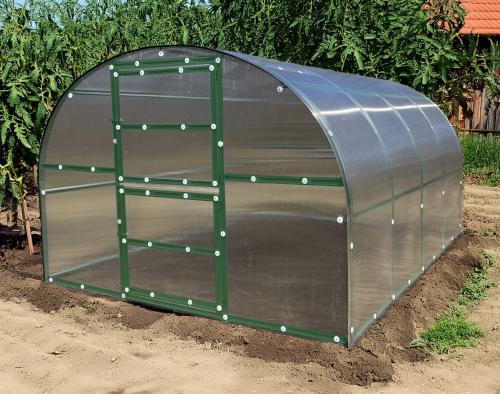 skleník LANITPLAST KYKLOP2 3x4 m PC 8 mm zelený