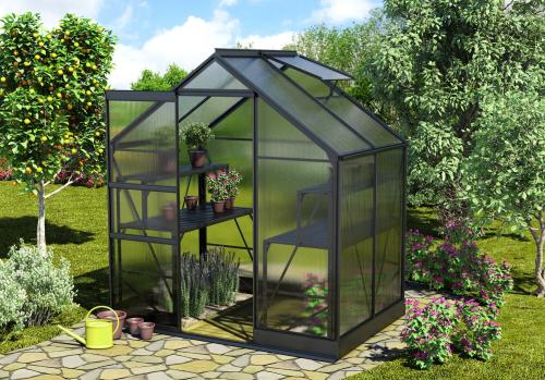 skleník VITAVIA APOLLO 2500 PC 4 mm černý