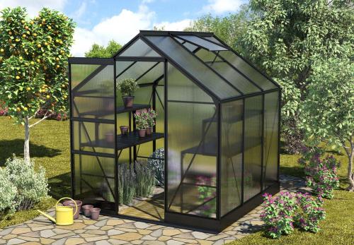 skleník VITAVIA APOLLO 3800 PC 6 mm černý