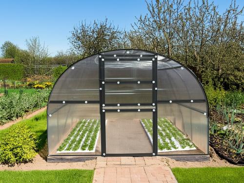 skleník LANITPLAST KYKLOP2 3x8 m PC 4 mm černý
