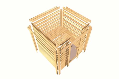 fínska sauna KARIBU YUMA (34288)