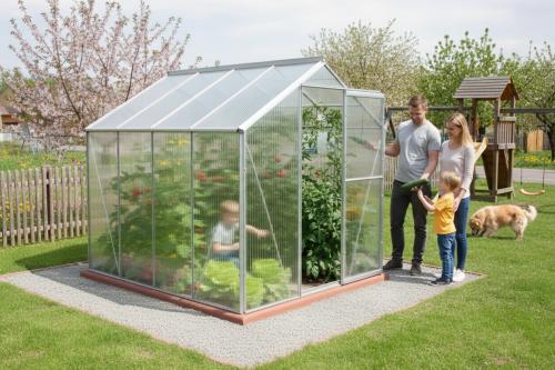 skleník LANITPLAST LIMES Viva V6/2 1,97x2 m PC 6 mm