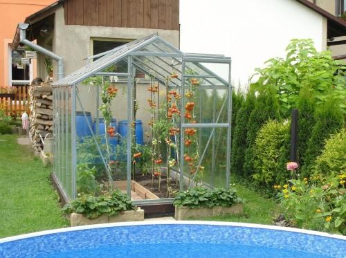 skleník LANITPLAST LIMES Viva V6/3 1,97x3 m číre sklo 3 mm