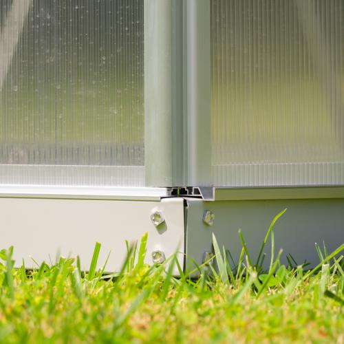 miniskleník VITAVIA MERLIN PC 4 mm strieborný (2851)