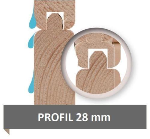 hybridný domček KARIBU PLUTO 1 (48194) terragrau / antracit