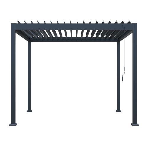 bioklimatická pergola LANITPLAST ALUGARDEN 3x3 m