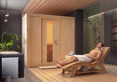 fínska sauna KARIBU VARIADO (80667)