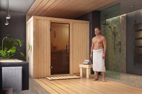 fínska sauna KARIBU VARIADO (80679)