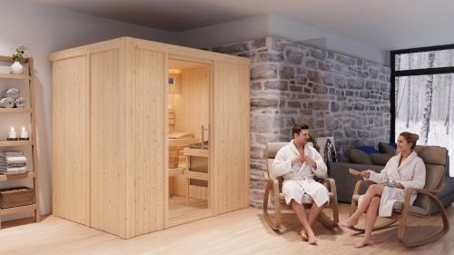 fínska sauna KARIBU BODIN (85578)