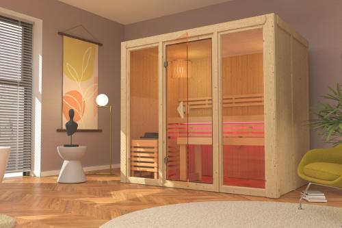 fínska sauna KARIBU AVARI 3 (66880)