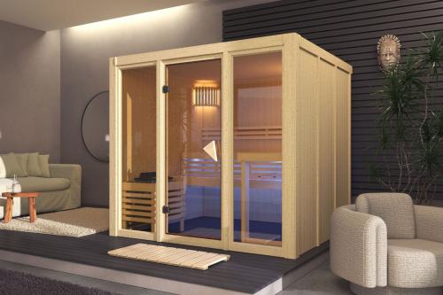 fínska sauna KARIBU AVARI 4 (66609)