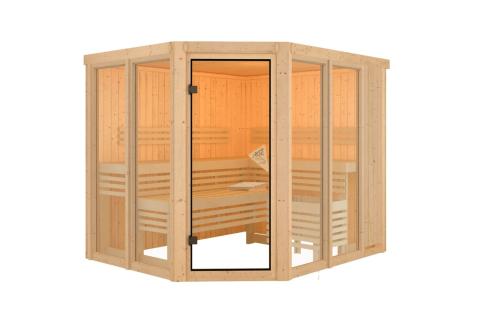 fínska sauna KARIBU AINUR  (6098)
