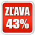 Sleva 43% Sleva 43%